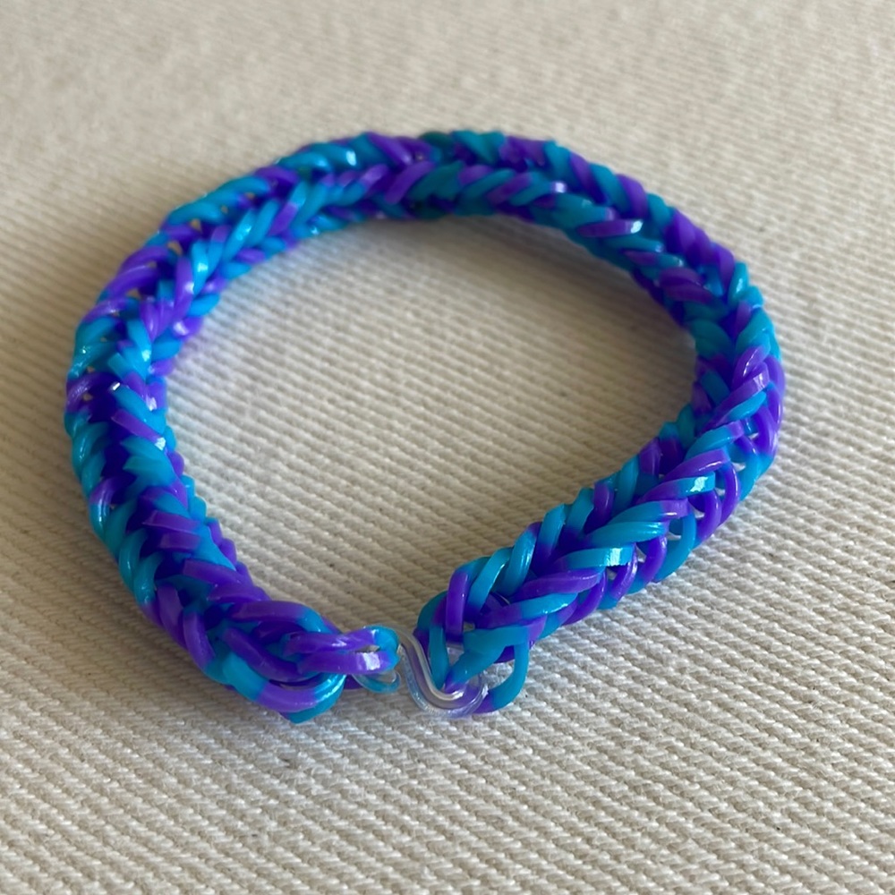 My homemade rubber band bracelet